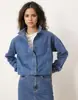 [Chaqueta de Mezclilla Personalizada para Mujer] Jalada de Fábrica Original Hermosa Chaqueta de Mezclilla para Mujer ODM Lote Pequeño con Fotos y Muestras