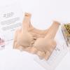 Japão Anxin Geração Roupa Íntima Sem Costura Feminina Fina Levanta Busto Beleza Colete Esportivo Sutiã de Dormir Anéis Não Magnéticos