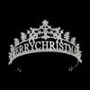 Coroa de Aniversário Jiu Shimei Nova Formato Estrela Coroa Completa de Diamante Faixa de Cabeça Acessórios de Cabelo Joias de Coroa de Aniversário Atacado