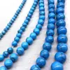 Cuentas Sueltas de Yema de Huevo Redondas para Manualidades Accesorios para Joyería Hecha a Mano Cuentas Semiacabadas Venta al por Mayor de Piedra Natural Transfronteriza