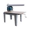 Sierra circular de brazo basculante para madera totalmente automática, sierra circular de brazo basculante para carpintería, sierra longitudinal y transversal para materiales de aleación de aluminio.
