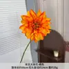 Flor artificial de dália única, usada para decorações de casamento, decorações de corredor, decorações de parede de fundo, decoração de casa e adereços de fotografia
