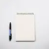 Cuaderno de Negocios Transparente de PP con Correa Esmerilado A5A6 Cuaderno Espiral Diario Planificador Personalizado al por Mayor