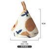 Tapa de Olla Triangular Aislante Térmico Sombrero Aislante Asa de Olla Oreja de Olla Olla Esmaltada Cocina Microondas Horno Guantes de Horno Resistentes a Altas Temperaturas