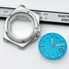 Accesorio de reloj de esfera de 31,8 mm para combinar con caja de reloj de 40 mm, compatible con movimiento NH35