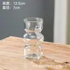 Jarrón Pequeño de Vidrio Repujado Estilo Europeo, Exclusivamente para Ventas Transfronterizas, Decoración de Escritorio de Lujo Ligero, Soporta Personalización Ligera