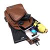 Bolsa diagonal portátil para carregamento, geração geração, esportes ao ar livre, USB, bolsa de peito de fábrica, lazer, PU, ​​atacado, bolsa de peito masculina