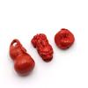 Colgante de Calabaza Pixiu de Mineral en Bruto de Cinabrio Alto Contenido de Cinabrio Accesorios para Pulsera Pixiu Accesorios de Cuentas de Cinabrio Piscis