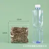 Bolsa de Polipropileno Transparente con Cierre Zip para Té de Frutas y Té de Flores, Bolsa Sellada Engrosada, Bolsa Pequeña para Muestras de Alimentos Saludables