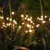 Luz Solar LED Pequena Margarida para Gramado, Estaca de Chão, Lâmpada Decorativa para Arranjo de Paisagem de Pátio, Iluminação de Rua