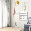 Cabideiro de Aço Inoxidável Simples Cabideiro de Chão para Roupas Quarto Cabideiro Doméstico para Secar Roupas Simples Econômico Cabideiro Suporte para Bolsas