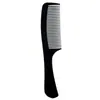 Peine para el cabello largo para mujer, de plástico, antiestático, con dientes anchos y rizado, para peluquería, con dientes grandes.