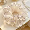 Atacado de Ponto Scrunchies de Renda Estilo Coreano Estilo Preguiçoso de Luxo Prendedores de Coque Prendedores de Cabelo Faixas de Cabelo Prendedores de Cabelo