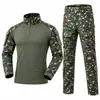 Traje de Combate Rana Yitai G2 Uniforme de Entrenamiento Set para Hombre Manga Larga Estilo Americano Camuflaje Mc Ropa Táctica para Exteriores Envío Transfronterizo