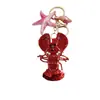 Chaveiro Artesanal com Contas Série Oceano, Acessórios para Bolsa de Concha e Água-viva, Suprimentos Decorativos DIY para Vestido, Sapato e Chapéu