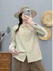 Livro de Pássaros Outono/Inverno Versátil Camisa de Lixar Empilhada para o Trabalho Camisa Base de Algodão com Gola Polo