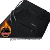 Pantalones casuales gruesos con forro polar para otoño e invierno de comercio exterior para hombre, pantalones de pana, nuevo estilo elástico, pantalones casuales rectos cálidos sin arrugas para hombre