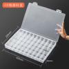 Caja de Pintura Gouache 36 Compartimentos Pequeño Mini Gran Capacidad Portátil Óleo Acrílico 48 Compartimentos Acuarela Disco de Color Compartimento Pequeño Escritura