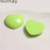 Estilo Japonés y Coreano Ins Cara Brillante Color Sólido Corazón Corazón Forma de Corazón Parche Acrílico Pendientes DIY Accesorios para Tocados Fundas de Teléfono
