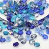 Diamante Satelital Cuentas Ovni Serie de Color Degradado 50 8mm Cuentas de Vidrio Accesorios para Joyería DIY Accesorios para Uñas Aretes