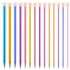 Aguja para Suéter de Alúmina de Colores con Tapón 35cm Aguja para Suéter con Cuentas Aguja de Punto Único Aguja para Bufanda Aguja de Crochet Afgano