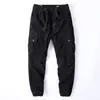 Retro Americano Ropa de Trabajo Camuflaje para Hombre Casual Deportivo Talla Grande Pantalones de Hombre Algodón Elástico Lavado Pantalones Largos Jogging Corte Holgado