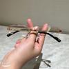 2023 nuevo bronceador de cejas gafas para presbicia llanas anti luz azul running ríos y lagos gafas para presbicia al por mayor