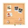Tablero de corcho personalizado para colgar en la pared, tablero de mensajes, tablero decorativo transfronterizo, tablero para guardar llaves de entrada, estante de almacenamiento de pared