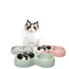 Comedero para Perros, Comedero para Gatos, Comedero Doble Grande, Dispensador Automático de Agua, Comedero Dos en Uno, Comedero Espesado para Perros Pequeños y Medianos, Suministros para Gatos