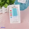 Pastel de Cumpleaños Hilo para Hornear Vela Niños Creativo Romántico Suministros para Fiesta Velas Pequeñas de Colores