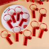 No ser nadie. 1 llavero colgante de anillo de alambre con campana, accesorios de regalo para clase de estudiante inspirador, regalo pequeño para jardín de infantes
