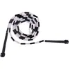 Cuerda para saltar con agarraderas de bambú cuerda para saltar de bambú sin nudos sección de cuentas ajustable cuerda para saltar con diseño y color infantil cuerda para saltar de ritmo cuerda para saltar al por mayor
