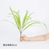 Paisaje de Planta de Simulación Hierba Orquídea Plantas Verdes Falsas Decoración de Paisajismo Pavimentación de Jardín Flores de Simulación Bloqueo de Vegetación Adornos Combinación
