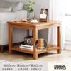 Mesa de Centro con un Toque de Lujo Ligero y de Gama Alta, Mesa Cuadrada Pequeña, Mesa Auxiliar, Gabinete Lateral, Estante de Almacenamiento de Estilo Chino Nuevo, Mesa Sencilla para Uso en la Sala de Estar