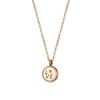 Fabricante Directo Collar Personalizado de Acero Inoxidable con Nombre en Letra Inglesa, Colgante de Cadena para Clavícula de Acero de Titanio para Mujeres