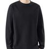 Camiseta de manga larga para hombre de terciopelo doble cara otoño e invierno nueva cálida para niños cuello redondo ropa de dormir camiseta base top camiseta