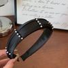 Diadema de Perlas Pequeñas Fragantes con Cuentas de Moda y Exquisita para Mujer, Diadema de Esponja, Estilo Coreano, de Alta Gama y Elegante, Pasador para Salir