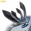 Movimento de Faca de Ar Perturbador para Carro Barra Frontal Envolvente Desvio Modificado Faca de Ar Acessórios de Pára-choques Universal Pacote com 4