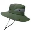 Chapéus Estilo Novo 2026 para Homens e Mulheres, Chapéus de Proteção Solar para Exterior, Chapéus de Pesca Esportiva de Montanhismo de Verão, Chapéus de Pescador Transfronteiriços
