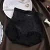 Pantaletas de Encaje Ligeras Sin Costuras Moldeadoras con Refuerzo de Algodón Puro Antibacteriano Invisible, Pantaletas Moldeadoras de Cintura Alta para Control de Abdomen para Mujer