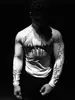 Breathedivinity Cuerno de Dragón Venenoso Manga Larga Deporte Americano Fitness Ropa de Compresión para Hombre Top Elástico de Secado Rápido