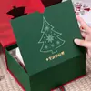 Nueva Caja Plegable de Navidad Bufanda Termo Taza Calcetines Caja de Regalo Fruta de la Paz Caja de Empaque de Regalo Lista para Venta al por Mayor