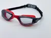 Gafas de natación para niños para Amazon transfronterizo, gafas de natación de silicona con puente nasal de una sola pieza, antivaho, impermeables, color degradado, gafas de natación unisex