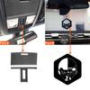 Adecuado para modificación interior Dodge Challenger Hellcat decoración luz de lectura techo coche accesorios decoración patrón fibra de carbono