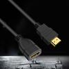 Cable de Extensión HDMI Macho a Hembra del Fabricante, Cable de Extensión Macho a Hembra, Cable HDMI de Alta Definición 4K, Interfaz Chapada en Oro de Liberación Rápida de Aleación