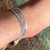Amazon Nueva Cadena de Pie Apilada Estilo Cubano Bohemio para Mujer Cadena de Pie de Metal Sencilla de Moda Hueso de Serpiente en Capas
