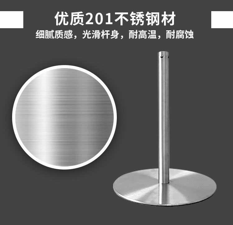矮围栏博物馆美术展览馆穿绳隔离栏 一米线栏杆座 小