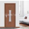 Puerta de madera de Jiangshan, directa de fábrica, de alta calidad, protección del medio ambiente, PVC, sin pintura, juego de vidrio interior, puerta de baño, cocina, balcón