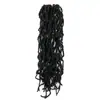 Locs naturales trenzas sucias irregulares cabello rizado de lombriz de tierra cabello de mujeres europeas y americanas comercio exterior River Locshair