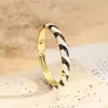 Pulsera Geométrica de Esmalte Cloisonné Vintage con Gotas de Aceite, Joyería Versátil de Alta Gama